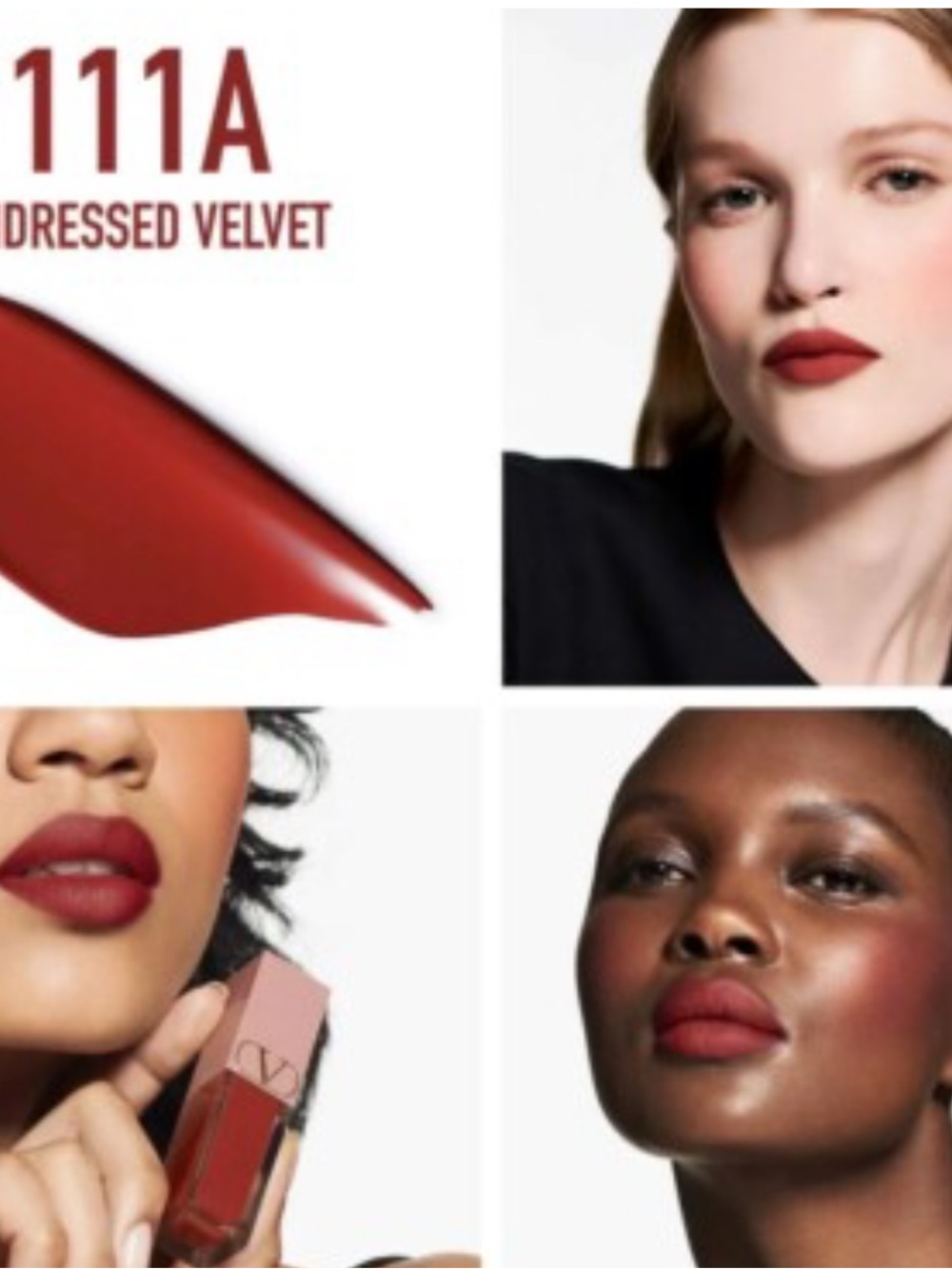 Valentino Minirosso Matte Lipstick in Undressed Velvet 111a - Picture 2 of 2